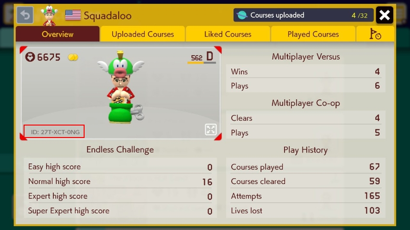 Here’s an example maker card with More Info selected and the Maker ID boxed in red